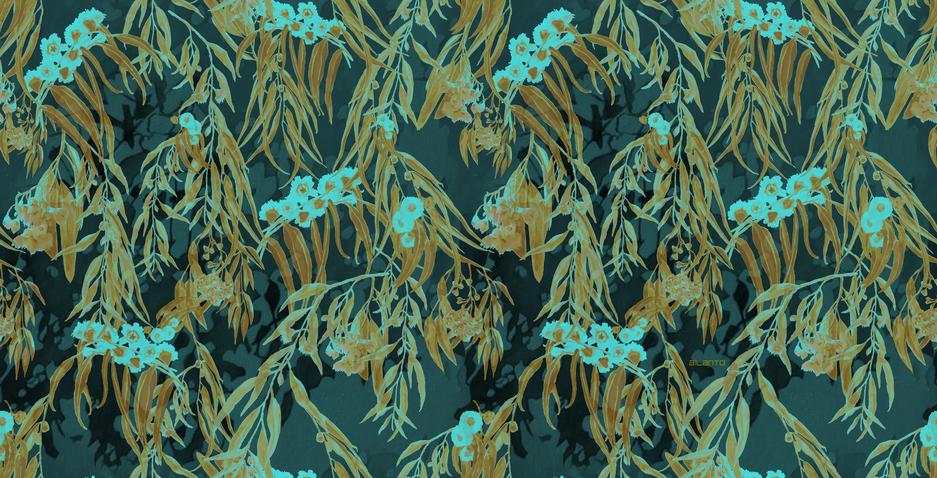 FW25-V023 Vestido en punto de lana estampado “Eucaliptos” - Image 5