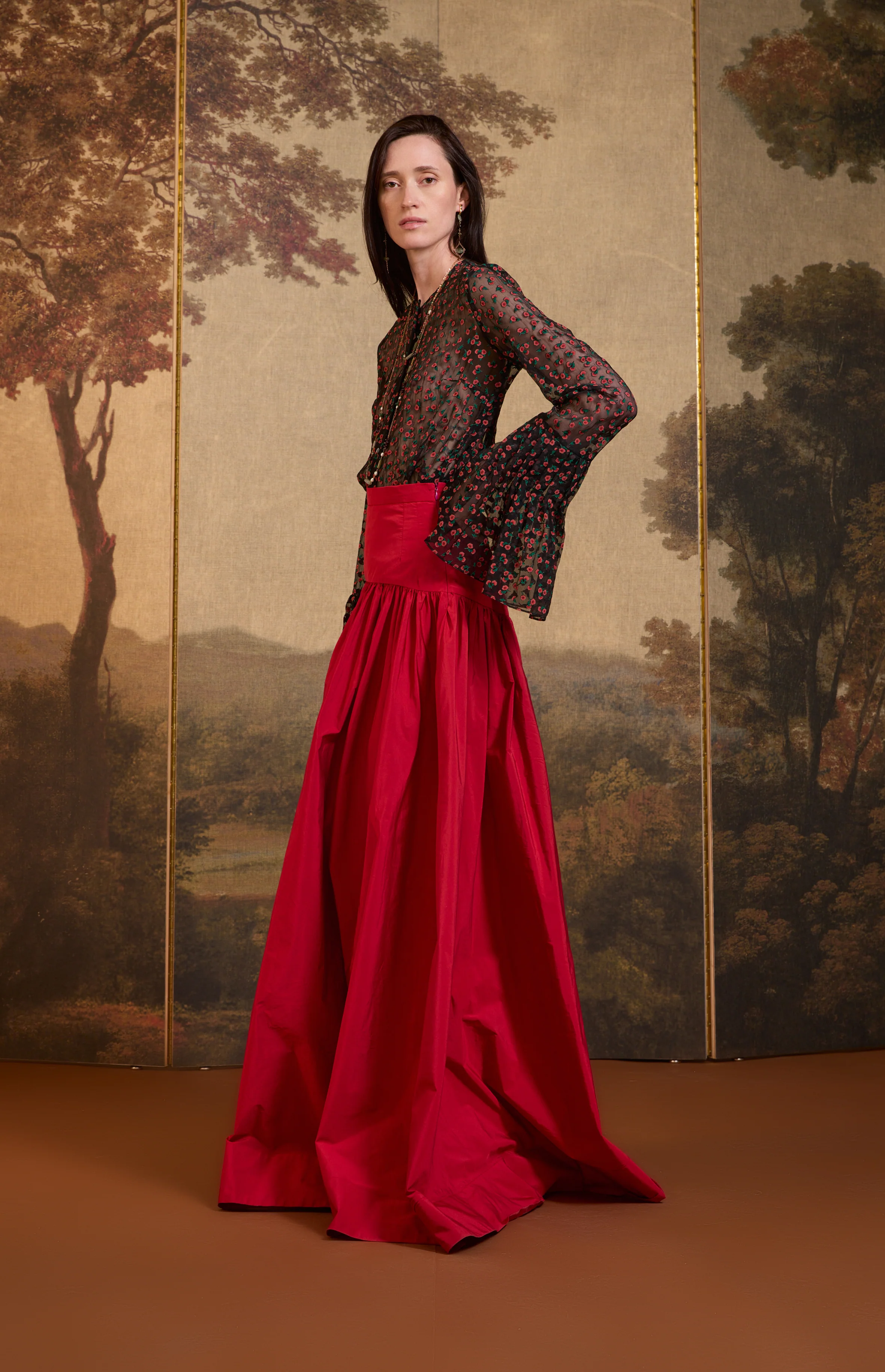 SS26-B007 Blusa estampado "Inflorescencias" - Image 3