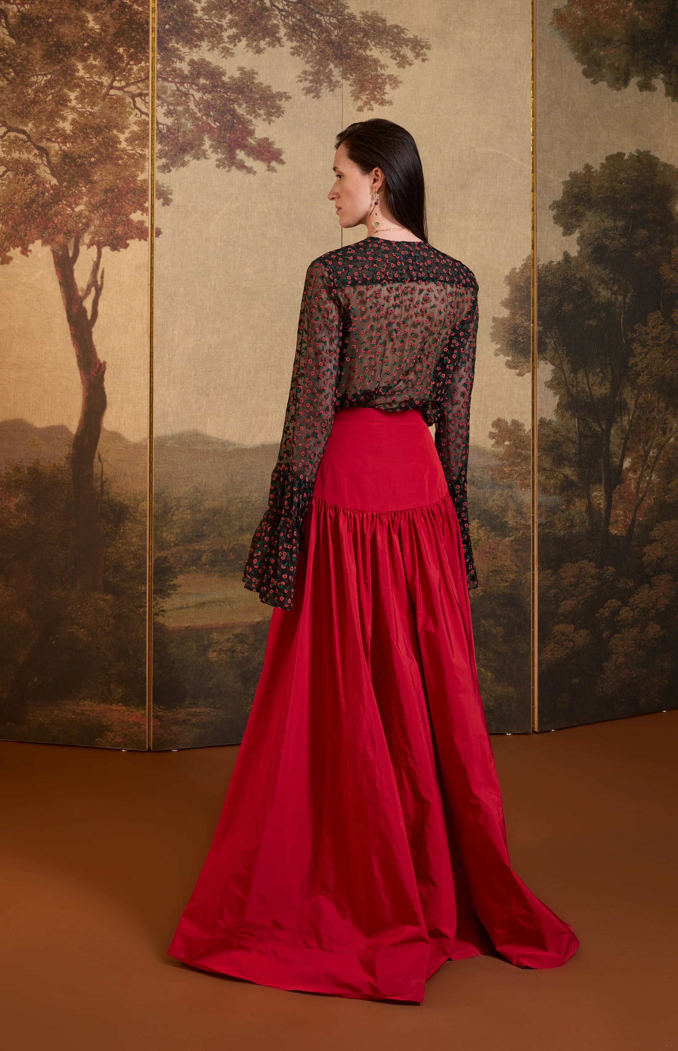 SS26-B007 Blusa estampado "Inflorescencias" - Image 4