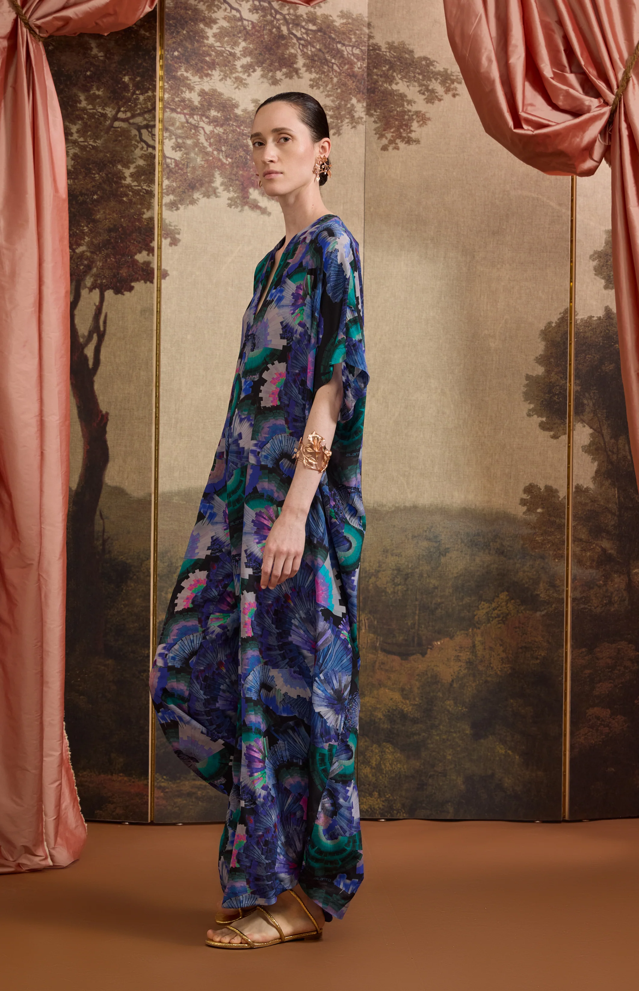 SS26-V043 Mono estampado "Abanicos" - Image 3